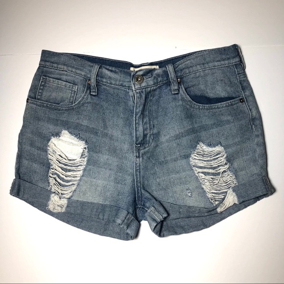 ⭐️ Pacsun Bullhead Denim Boyfriend Jean Short Size 9 - Picture 3 of 11